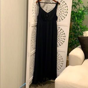 H&M Long Black Dress